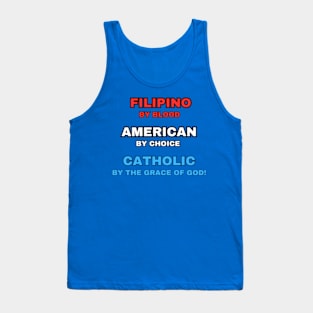 Filipino American Catholic (Naturalized) Tank Top